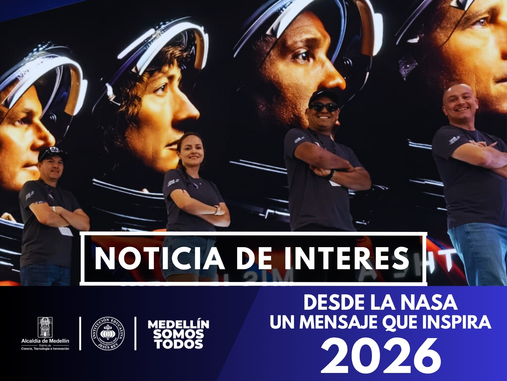 Desde la NASA llega un mensaje inspirador para estudiantes y familias, destacando el ejemplo de una ingeniera colombiana y recordando que los sueños se alcanzan con amor, esfuerzo y educación.